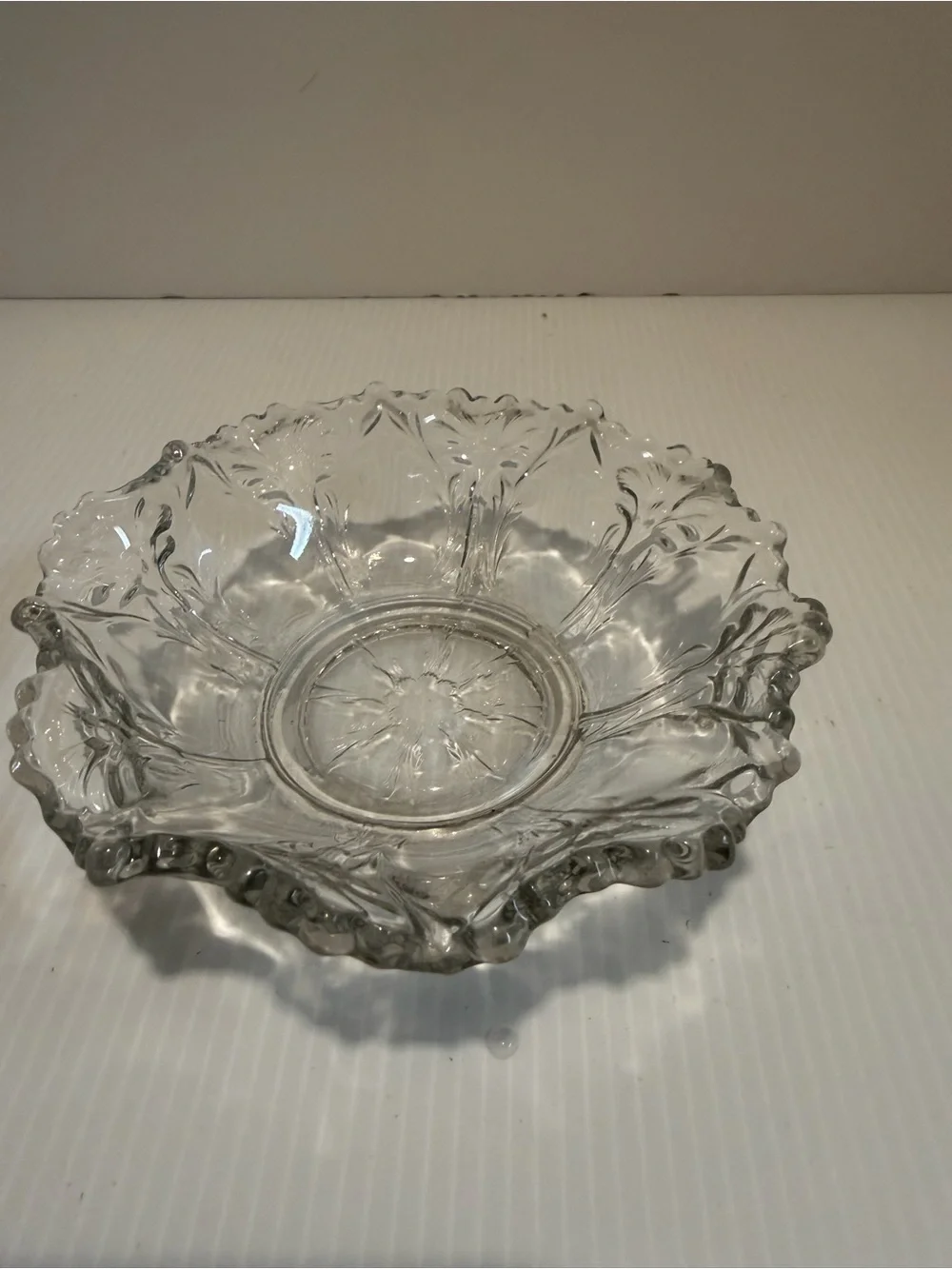 Antique Lancaster Glass Carnation Ware 